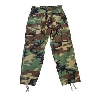 USMI BDU Combat Trouser Hot Weather Pants Woodland Camouflage Size Medium Short